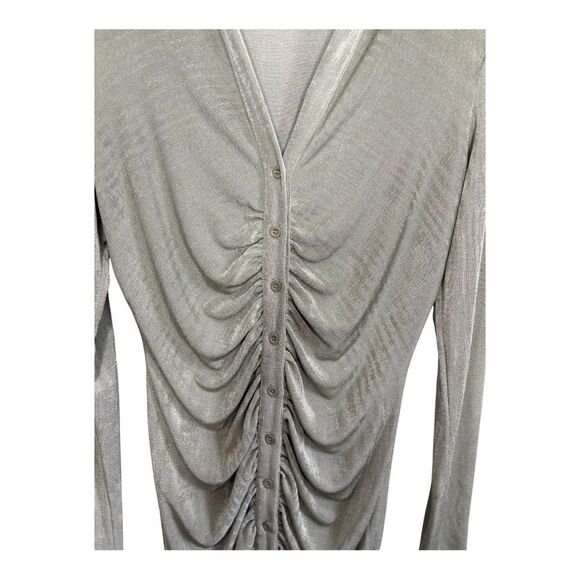 Princess Polly Green Button down Power of love mini dress size 8 - Picture 5 of 9